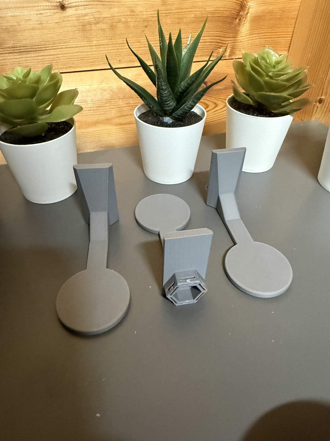 Hex Grid Wall Mount Stand